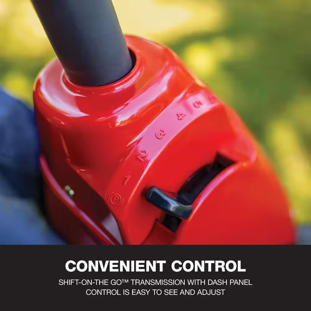 30 In. 10.5 HP Briggs and Stratton Engine 6-Speed Manual Drive Gas Rear Engine Riding Mower with Mulch Kit Included