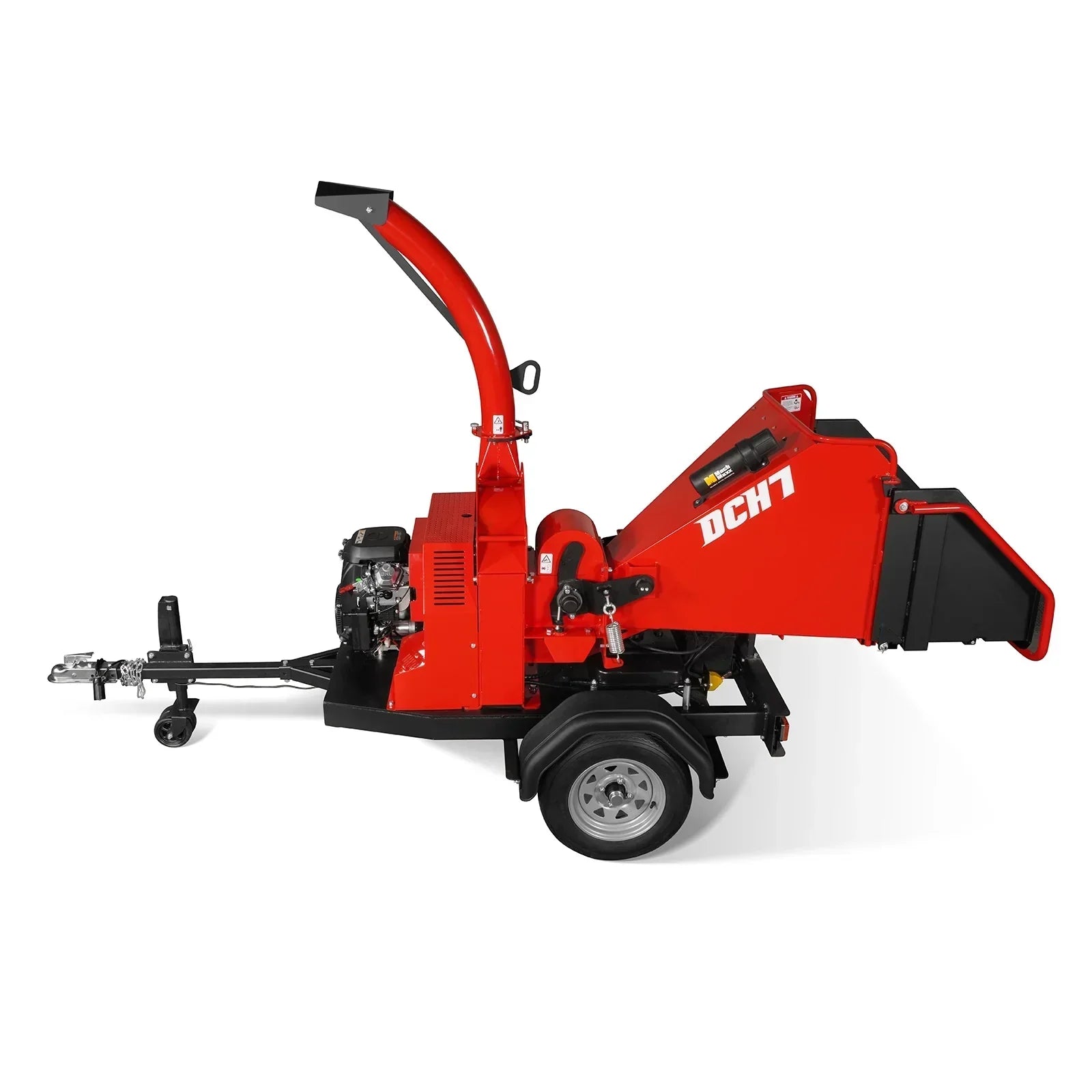 25hp 750cc Twin Cylinder ZONSEN Petrol Engine 7” Hydraulic Feeding Wood Chipper, DCH7
