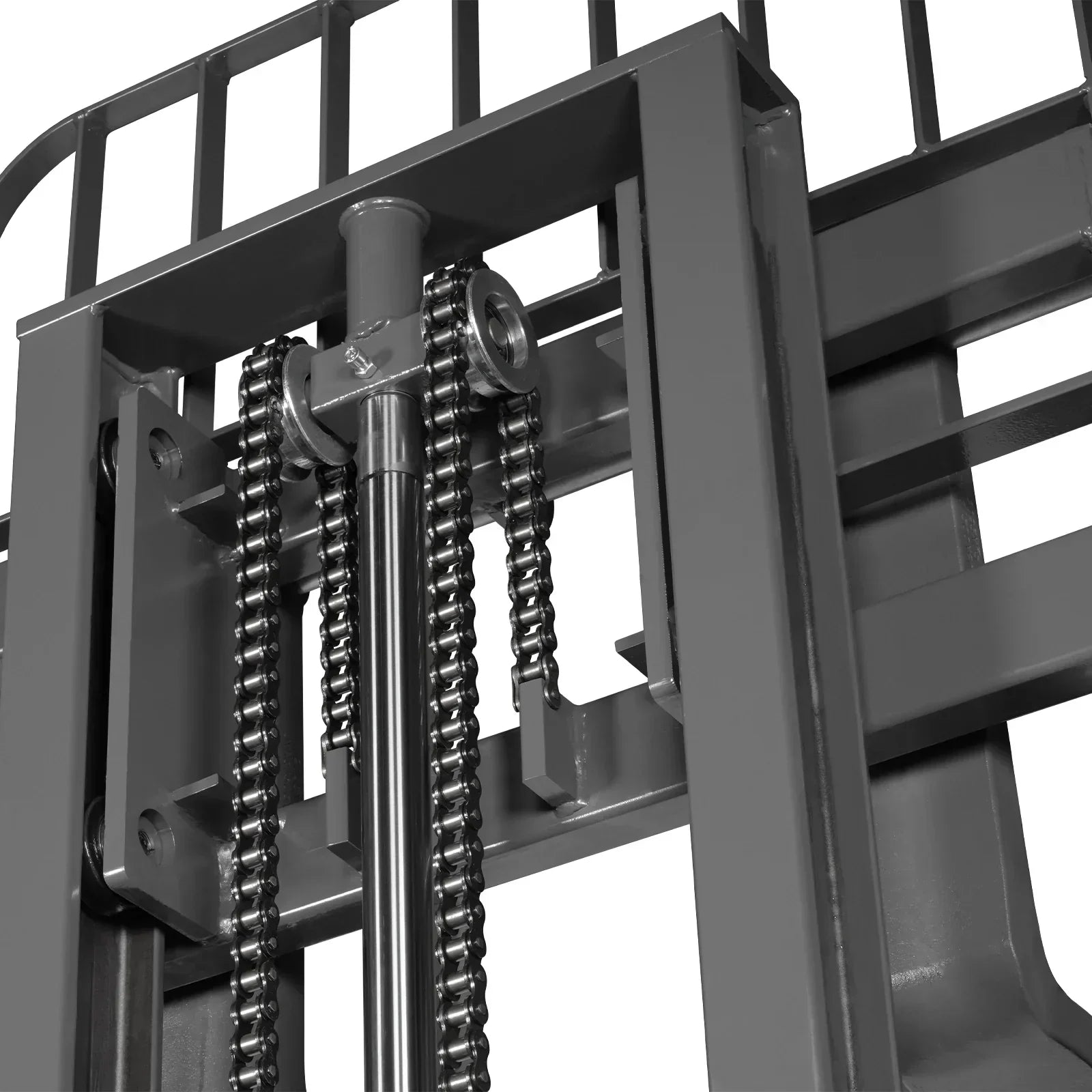 3300lbs Lithium-ion Electric Straddle Stacker, 98" Lift, Adjustable Legs & Forks, F33-98S