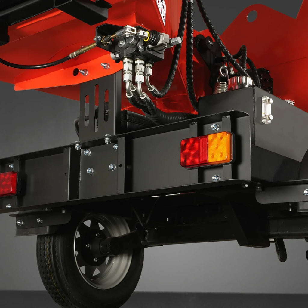 25hp 750cc Twin Cylinder ZONSEN Petrol Engine 7” Hydraulic Feeding Wood Chipper, DCH7